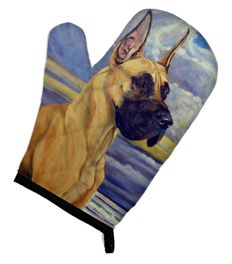 Picture of Carolines Treasures 7101OVMT Fawn Great Dane at the beach Oven Mitt