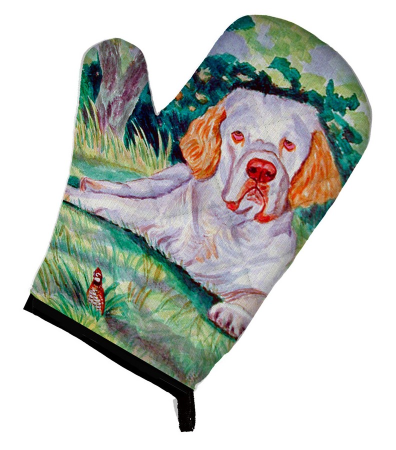 Picture of Carolines Treasures 7113OVMT Clumber Spaniel Oven Mitt