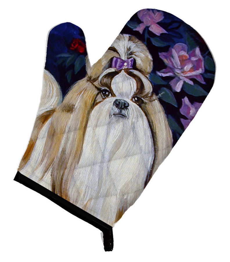 Picture of Carolines Treasures 7180OVMT Shih Tzu Oven Mitt