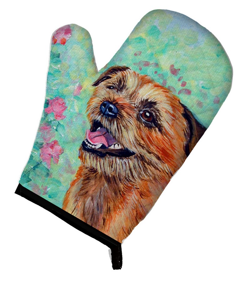 Picture of Carolines Treasures 7228OVMT Border Terrier Oven Mitt
