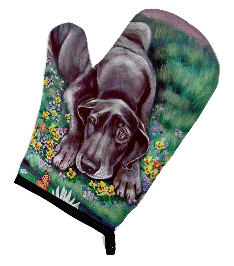 Picture of Carolines Treasures 7235OVMT Blue Great Dane Oven Mitt