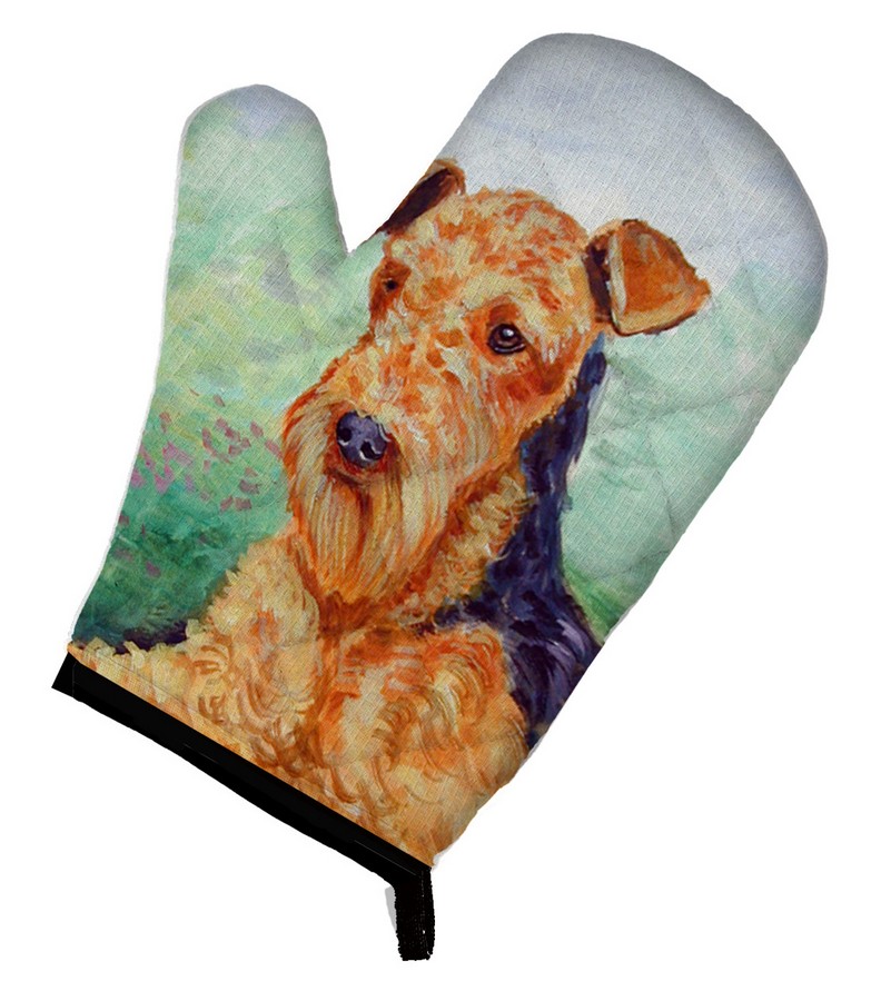 Picture of Carolines Treasures 7239OVMT Airedale Terrier Oven Mitt