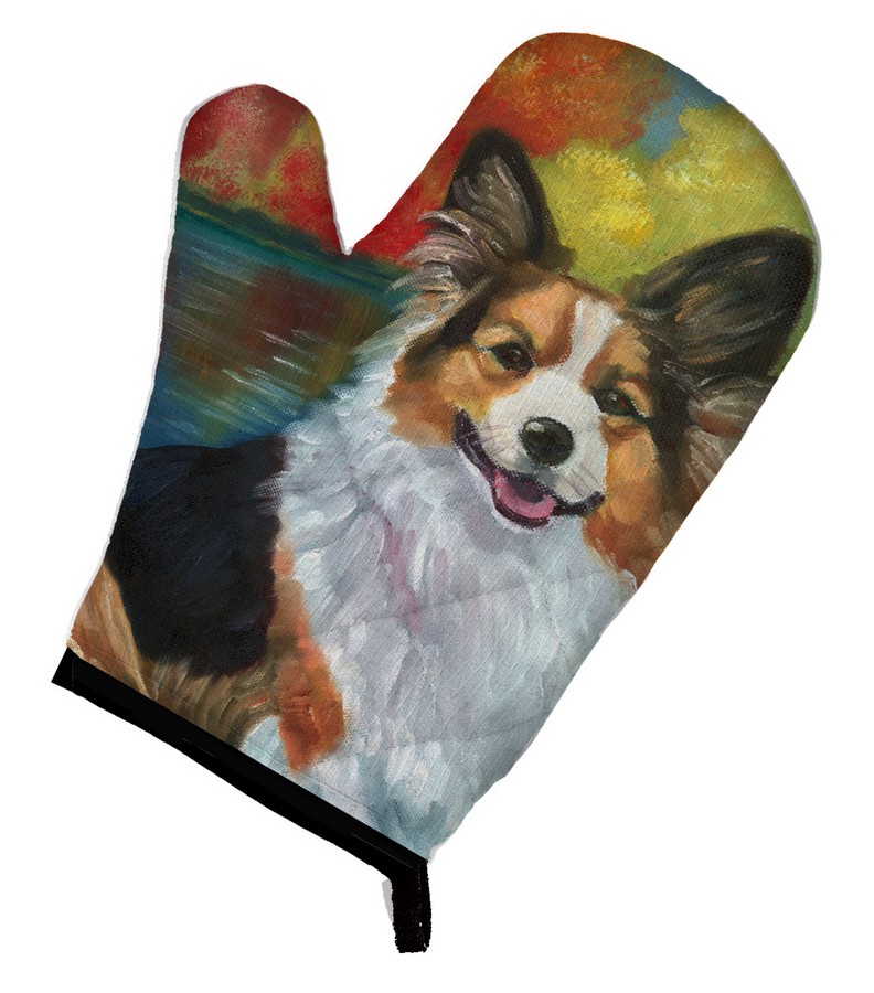 Picture of Carolines Treasures 7294OVMT Corgi by the lake Oven Mitt