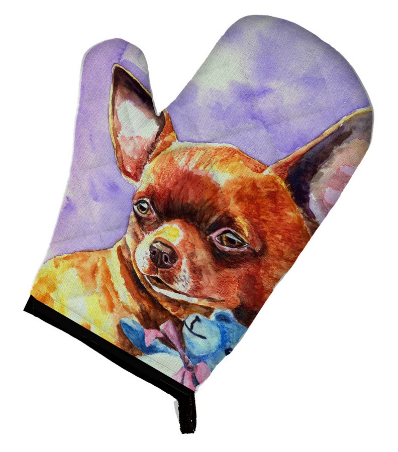 Picture of Carolines Treasures 7340OVMT Chihuahua with Teddy Bear Oven Mitt