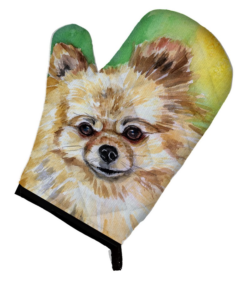 Picture of Carolines Treasures 7393OVMT Pomeranian Sissy Oven Mitt