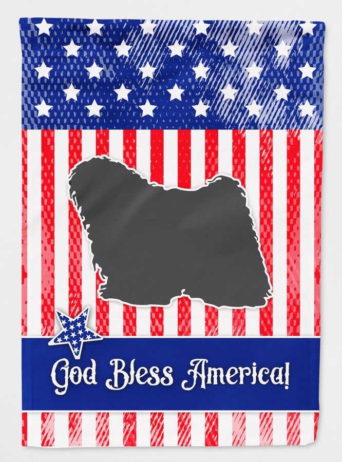 BB3363CHF USA Patriotic Puli Flag Canvas House Size