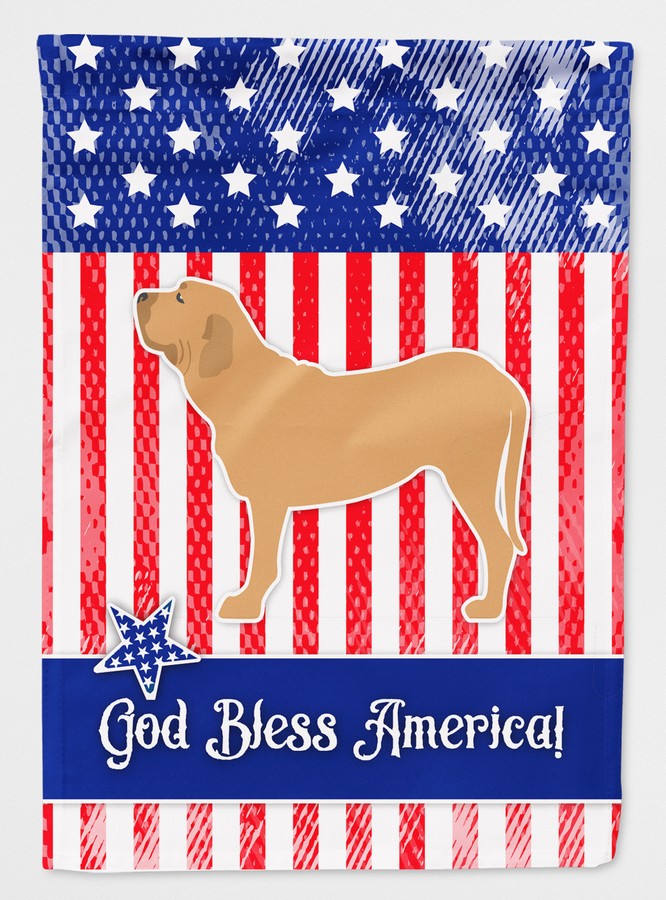 BB3379GF USA Patriotic Fila Brasileiro Flag Garden Size