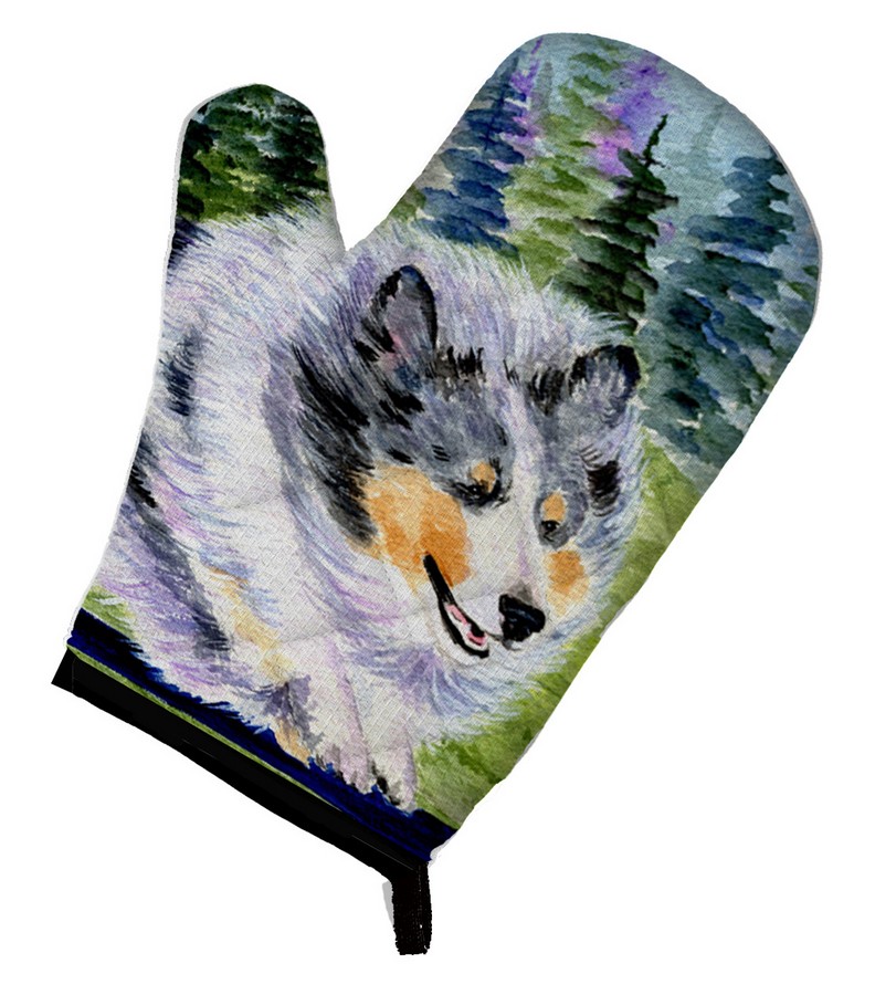 Picture of Carolines Treasures SS8305OVMT Sheltie Oven Mitt