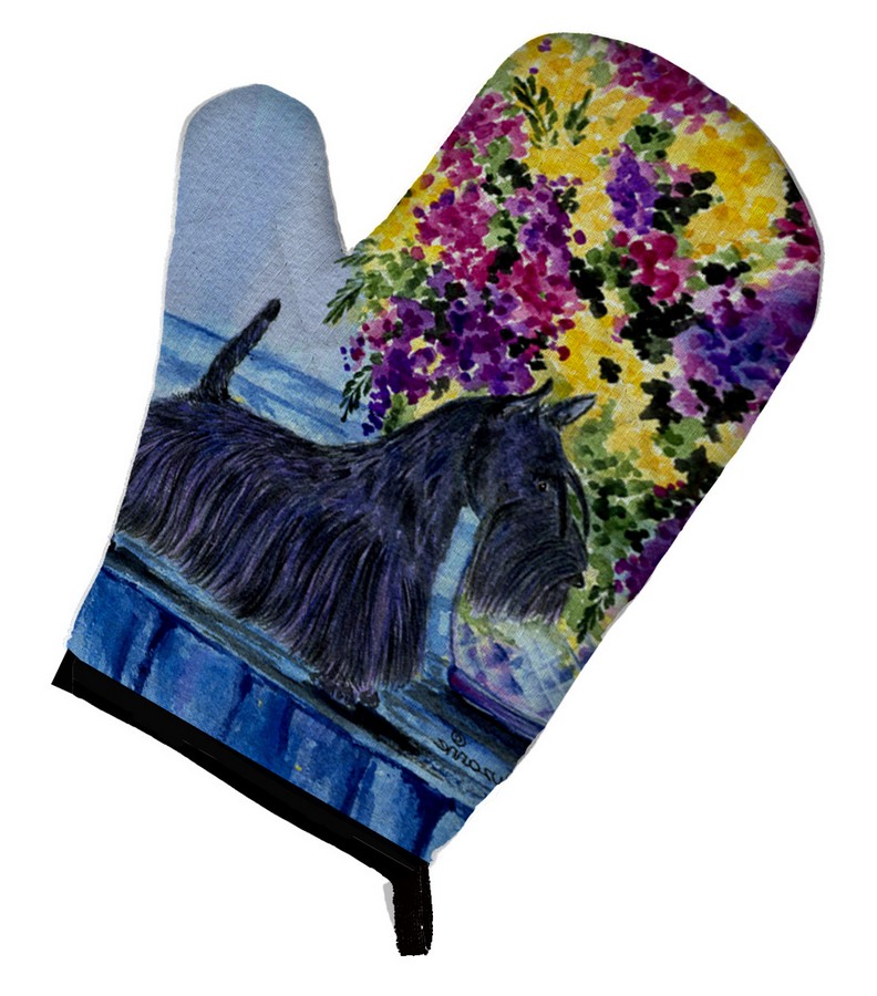 Picture of Carolines Treasures SS8309OVMT Scottish Terrier Oven Mitt