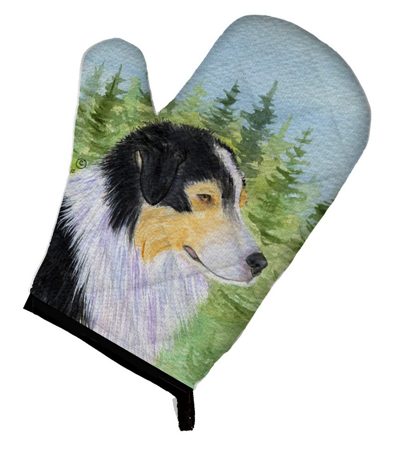 Picture of Carolines Treasures SS8316OVMT Australian Shepherd Oven Mitt