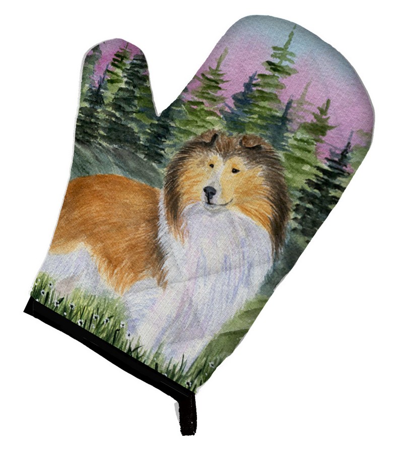 Picture of Carolines Treasures SS8321OVMT Sheltie Oven Mitt