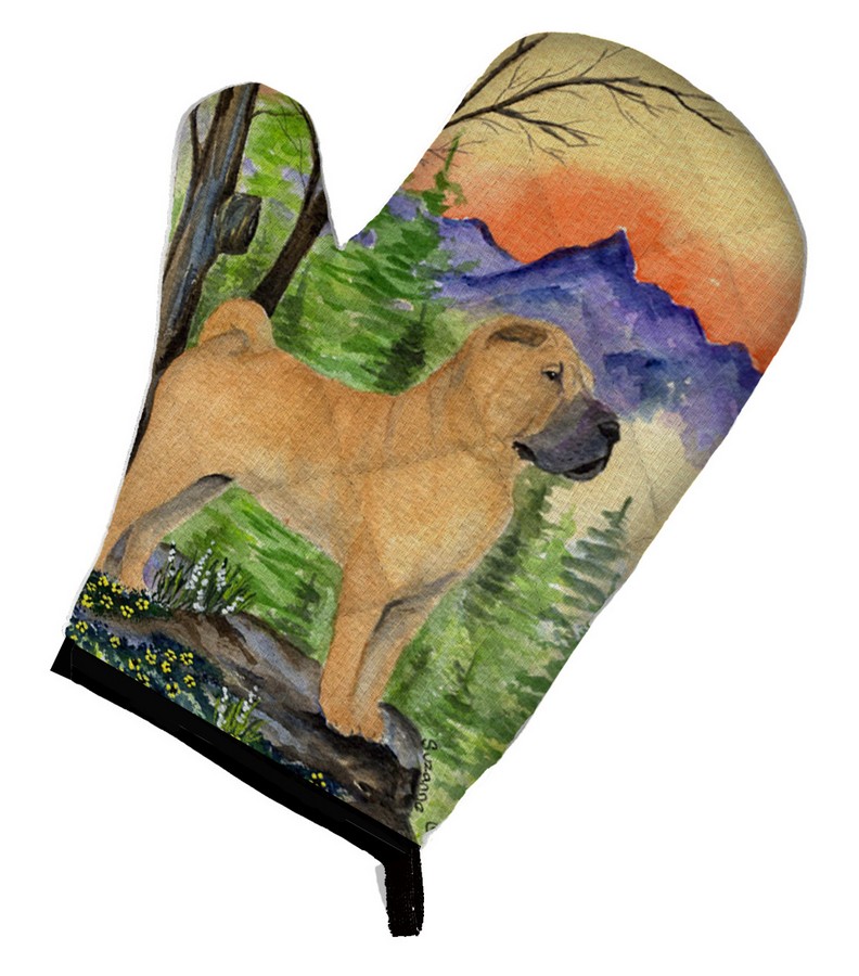 Picture of Carolines Treasures SS8324OVMT Shar Pei Oven Mitt