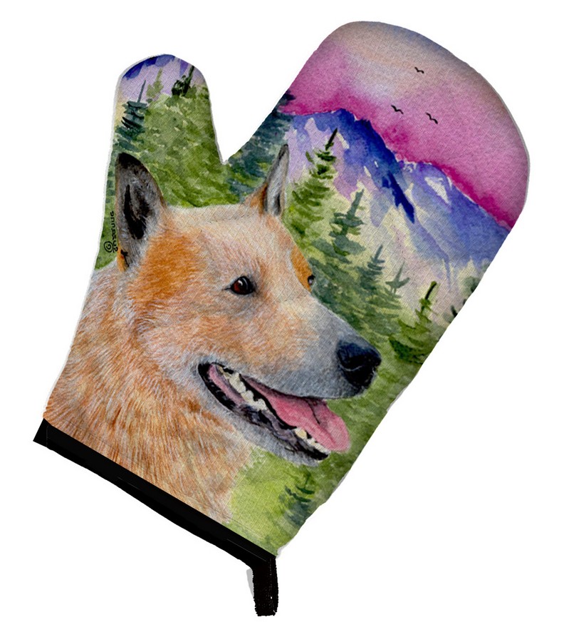 Picture of Carolines Treasures SS8335OVMT Australian Cattle Dog Oven Mitt