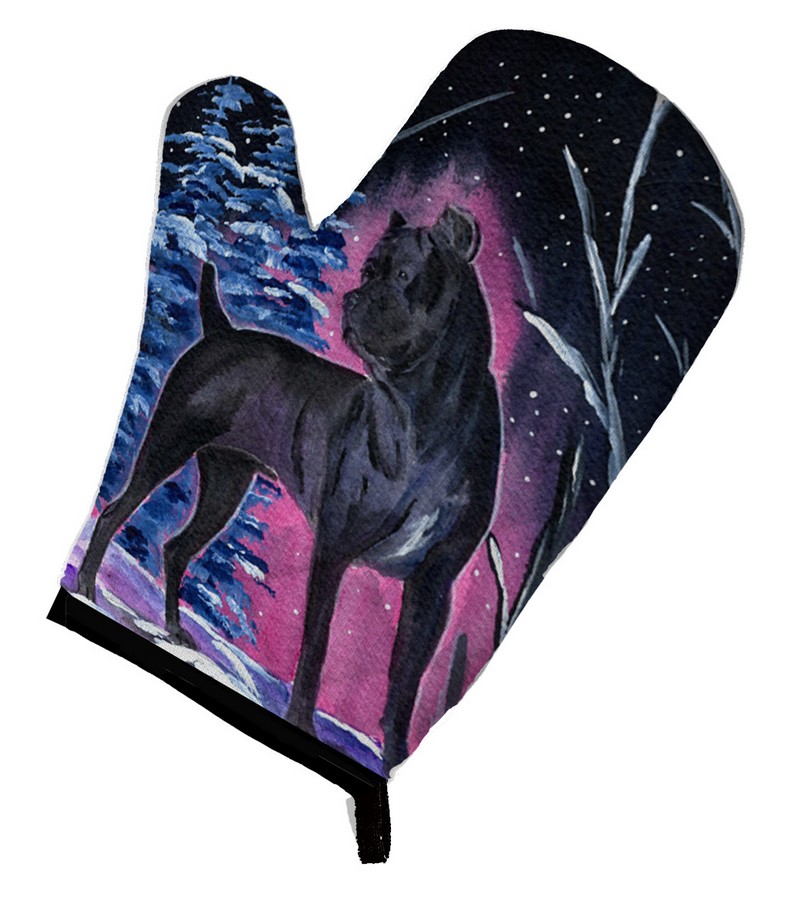 Picture of Carolines Treasures SS8410OVMT Starry Night Cane Corso Oven Mitt