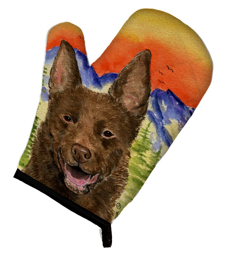 Picture of Carolines Treasures SS8422OVMT Australian Kelpie Oven Mitt