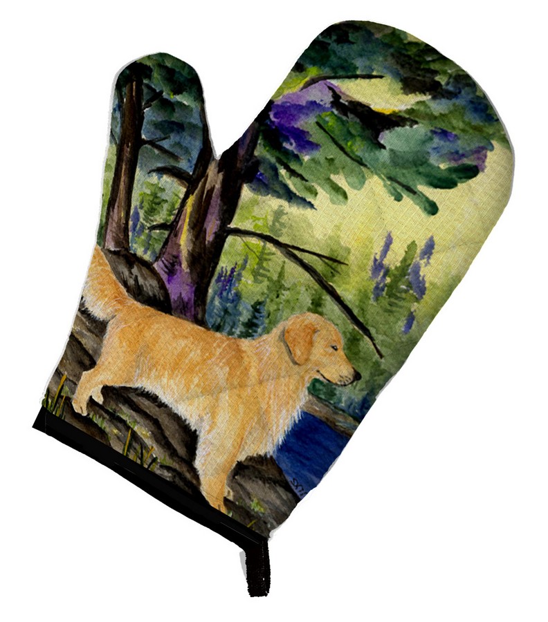 Picture of Carolines Treasures SS8426OVMT Golden Retriever Oven Mitt
