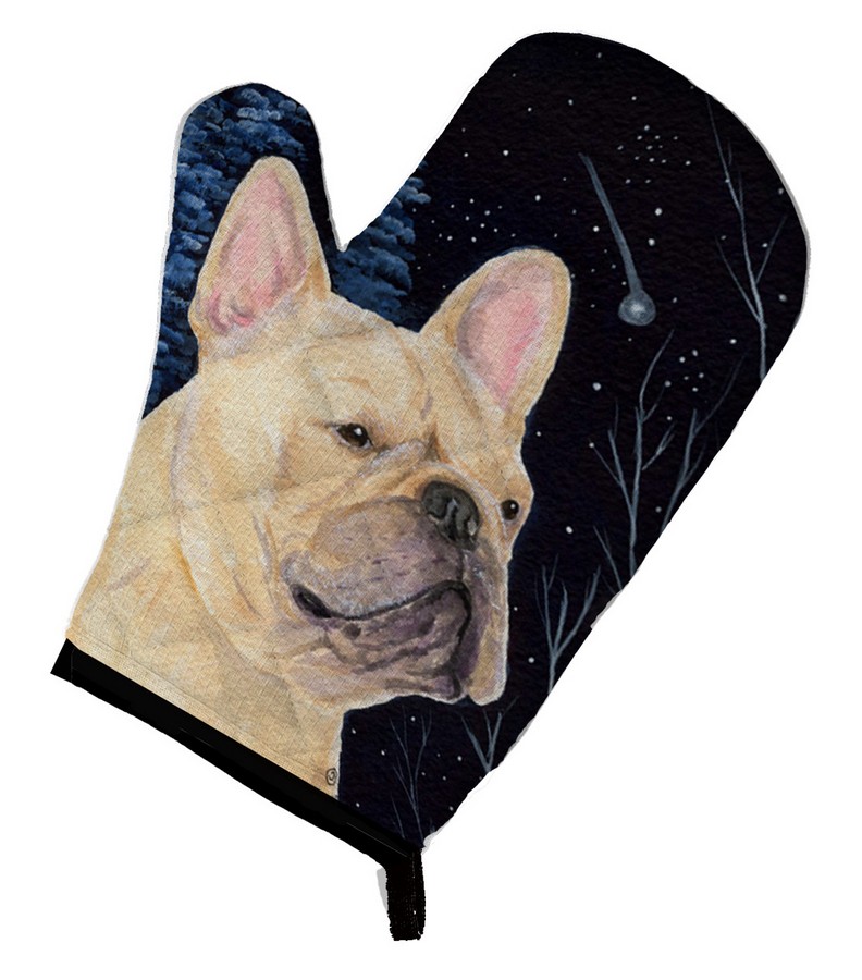 Picture of Carolines Treasures SS8441OVMT Starry Night French Bulldog Oven Mitt