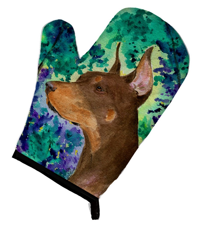 Picture of Carolines Treasures SS8457OVMT Doberman Oven Mitt