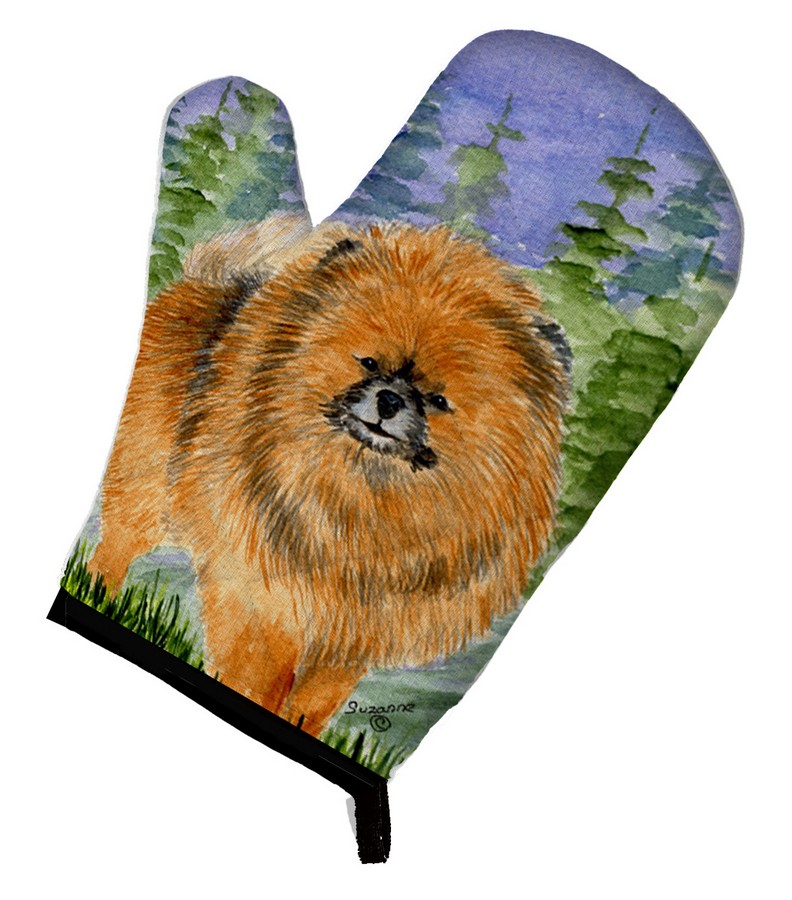 Picture of Carolines Treasures SS8459OVMT Pomeranian Oven Mitt