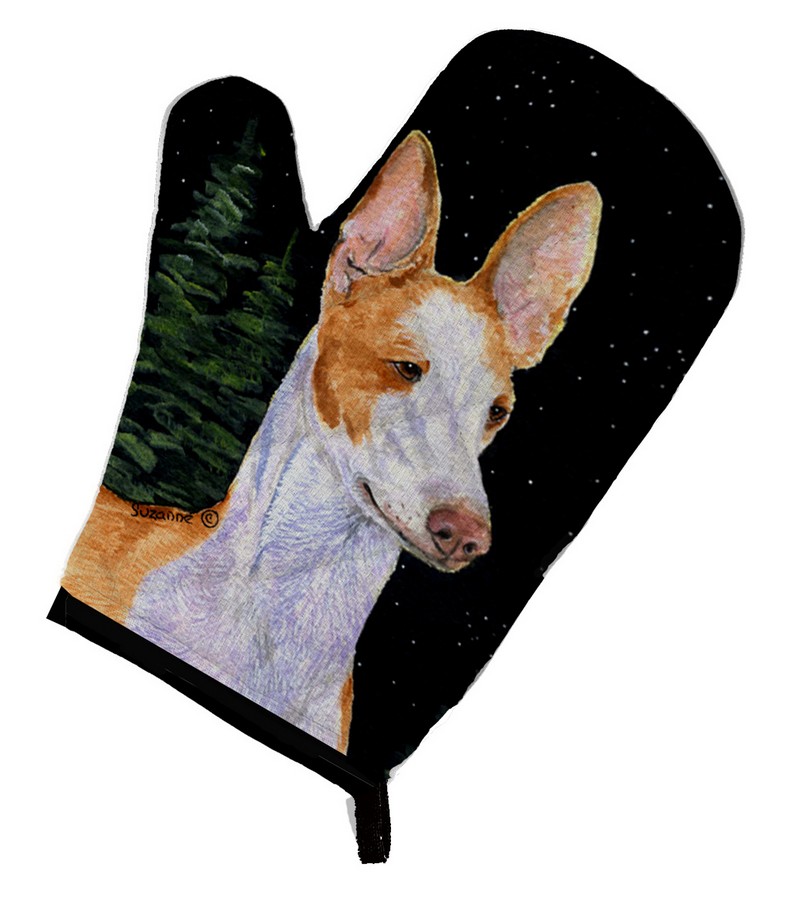 Picture of Carolines Treasures SS8495OVMT Starry Night Ibizan Hound Oven Mitt