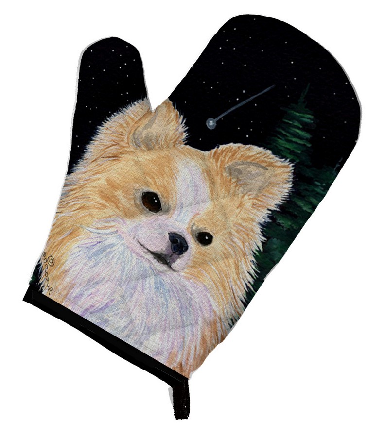 Picture of Carolines Treasures SS8508OVMT Starry Night Chihuahua Oven Mitt