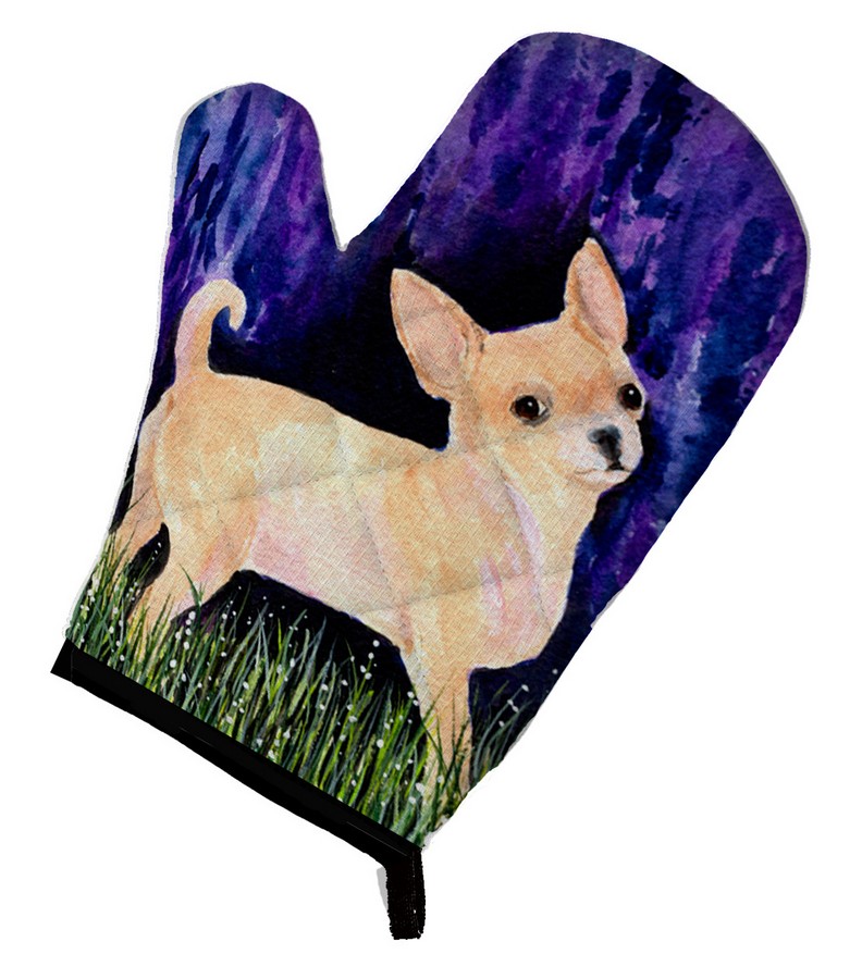 Picture of Carolines Treasures SS8514OVMT Starry Night Chihuahua Oven Mitt
