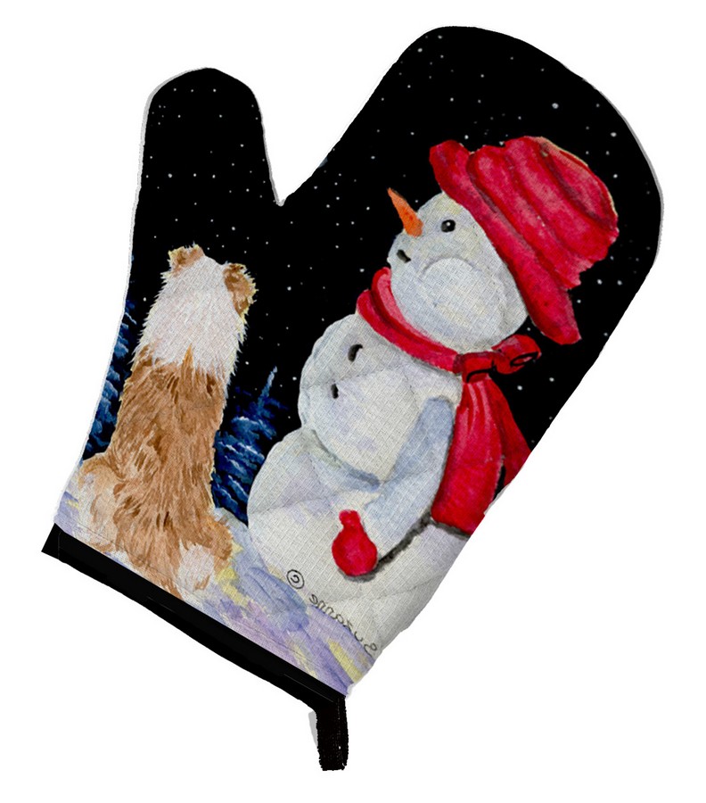 Picture of Carolines Treasures SS8573OVMT Australian Shepherd Oven Mitt
