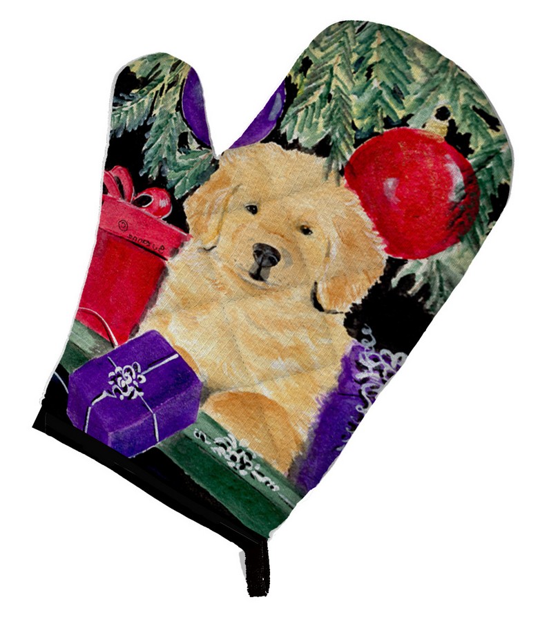Picture of Carolines Treasures SS8581OVMT Golden Retriever Oven Mitt