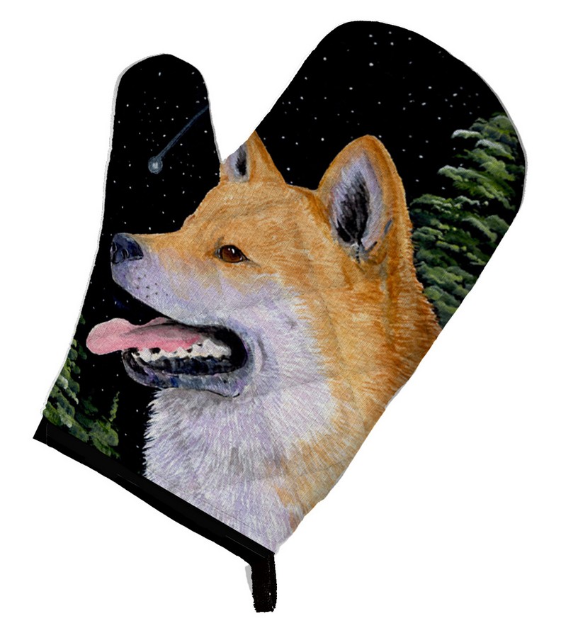 Picture of Carolines Treasures SS8598OVMT Shiba Inu Oven Mitt