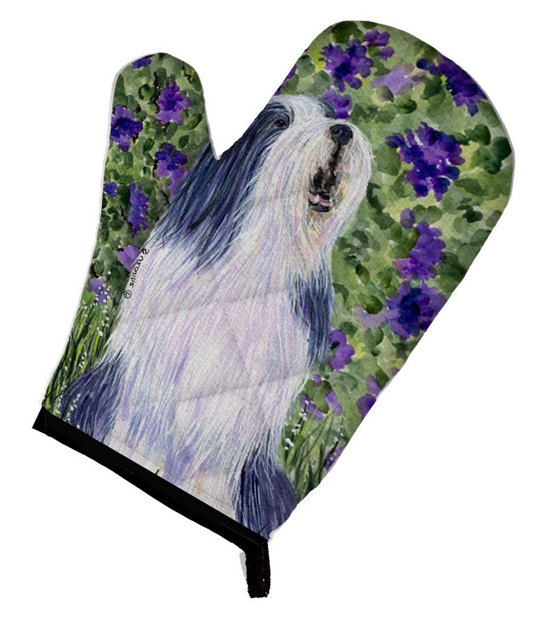 Picture of Carolines Treasures SS8602OVMT Bearded Collie Oven Mitt