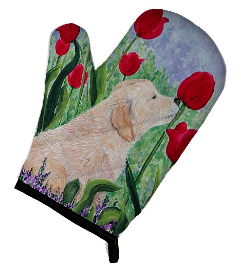 Picture of Carolines Treasures SS8610OVMT Golden Retriever Oven Mitt