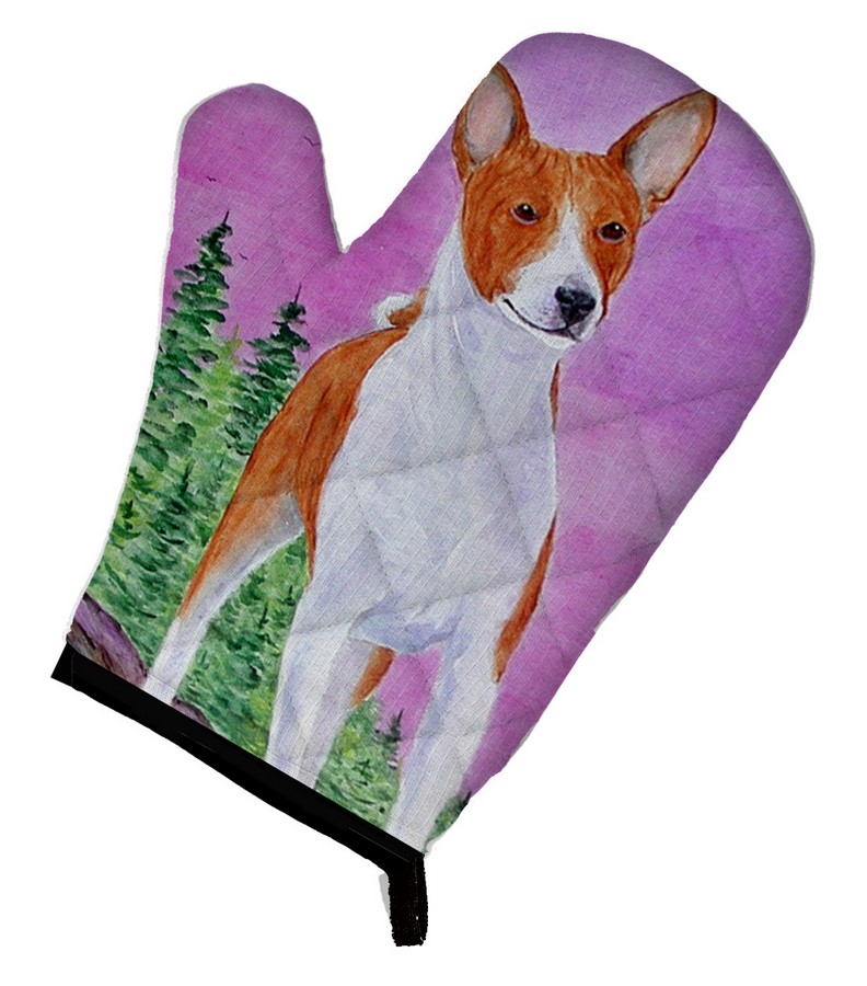 Picture of Carolines Treasures SS8611OVMT Basenji Oven Mitt
