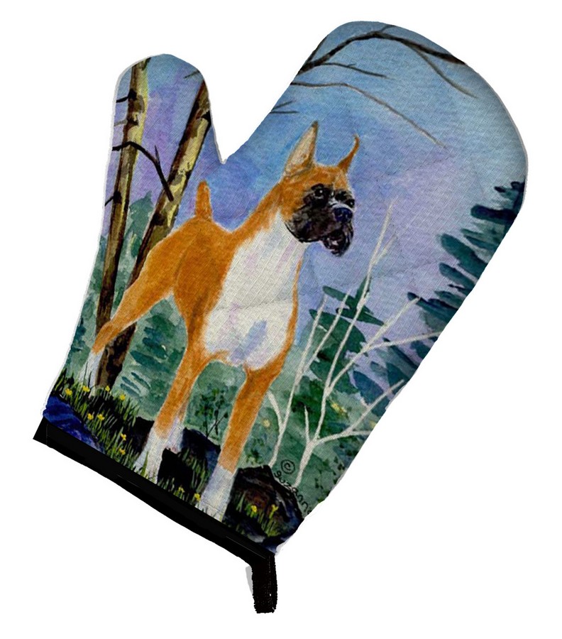 Picture of Carolines Treasures SS8650OVMT Boxer Oven Mitt