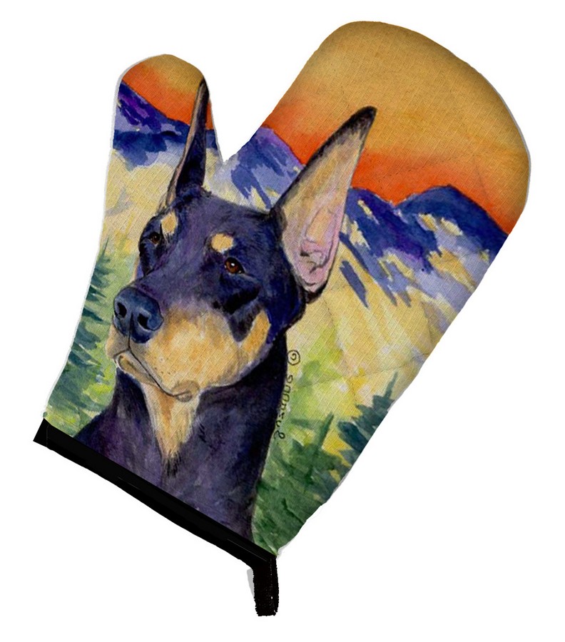 Picture of Carolines Treasures SS8658OVMT Doberman Oven Mitt