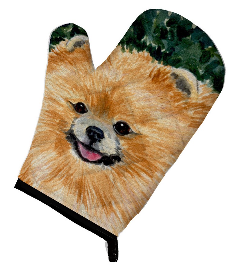 Picture of Carolines Treasures SS8725OVMT Pomeranian Oven Mitt