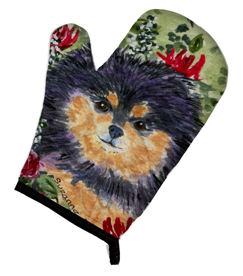 Picture of Carolines Treasures SS8727OVMT Pomeranian Oven Mitt
