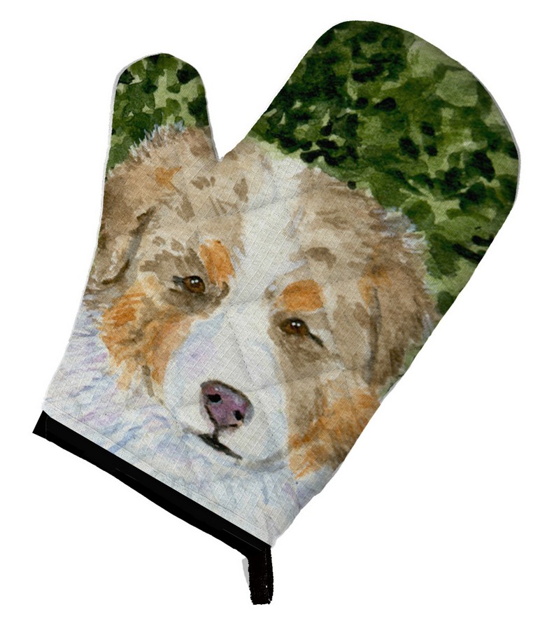 Picture of Carolines Treasures SS8732OVMT Australian Shepherd Oven Mitt