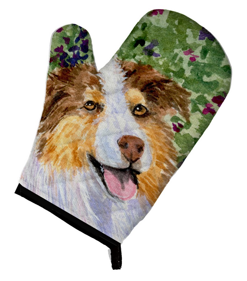 Picture of Carolines Treasures SS8819OVMT Australian Shepherd Oven Mitt
