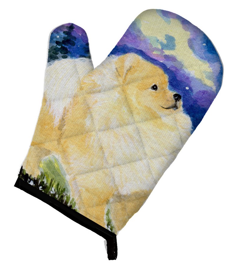 Picture of Carolines Treasures SS8998OVMT Pomeranian Oven Mitt