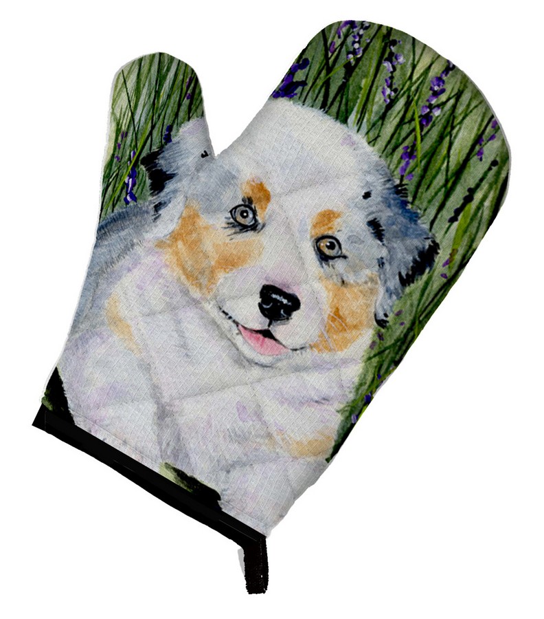 Picture of Carolines Treasures SS8005OVMT Australian Shepherd Oven Mitt