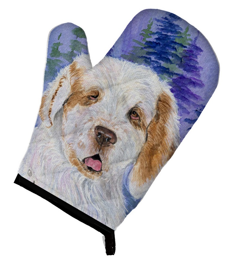 Picture of Carolines Treasures SS8008OVMT Clumber Spaniel Oven Mitt