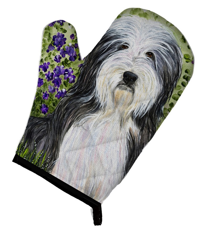 Picture of Carolines Treasures SS8022OVMT Bearded Collie Oven Mitt