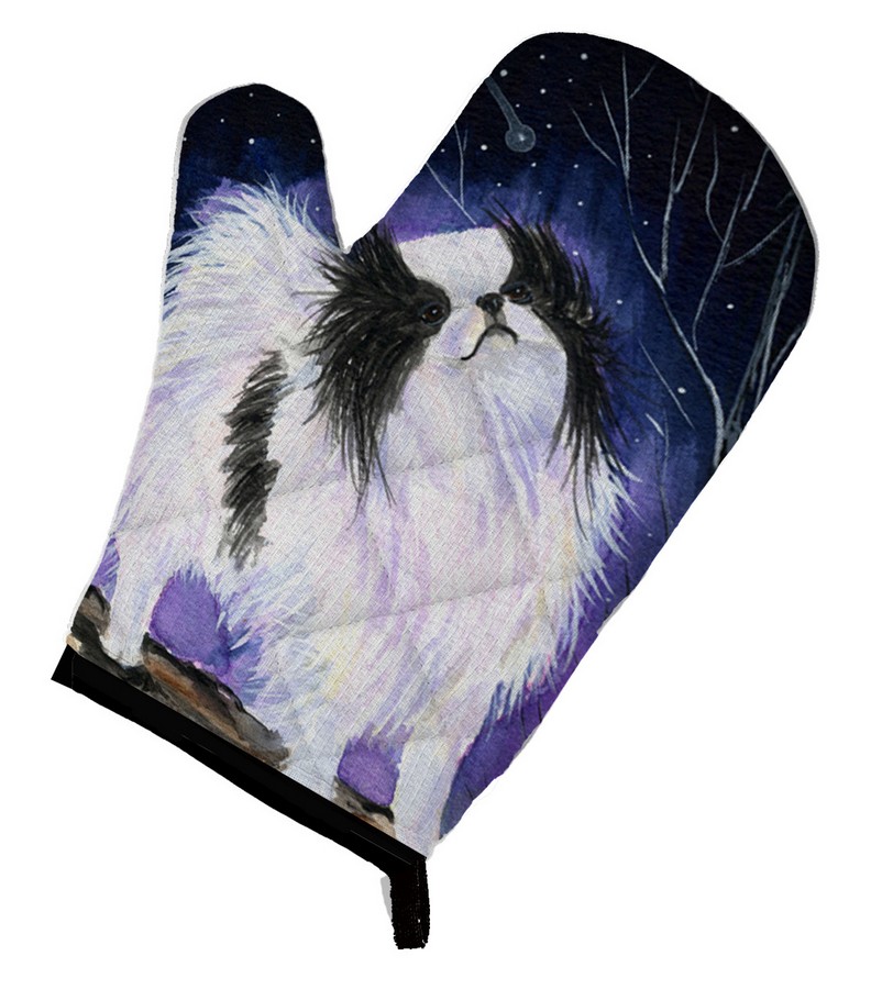 Picture of Carolines Treasures SS8070OVMT Japanese Chin Oven Mitt