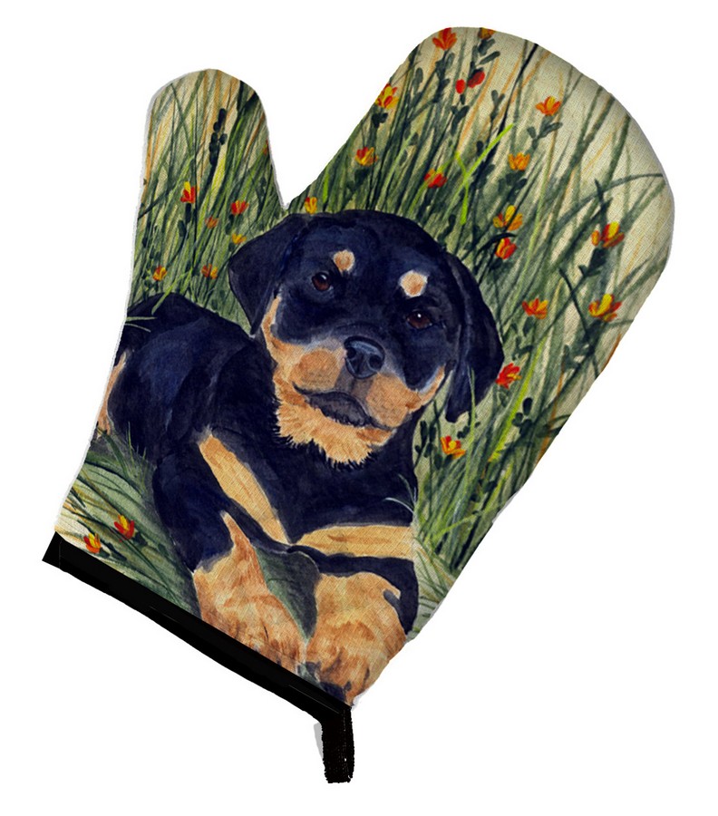 Picture of Carolines Treasures SS8107OVMT Rottweiler Oven Mitt