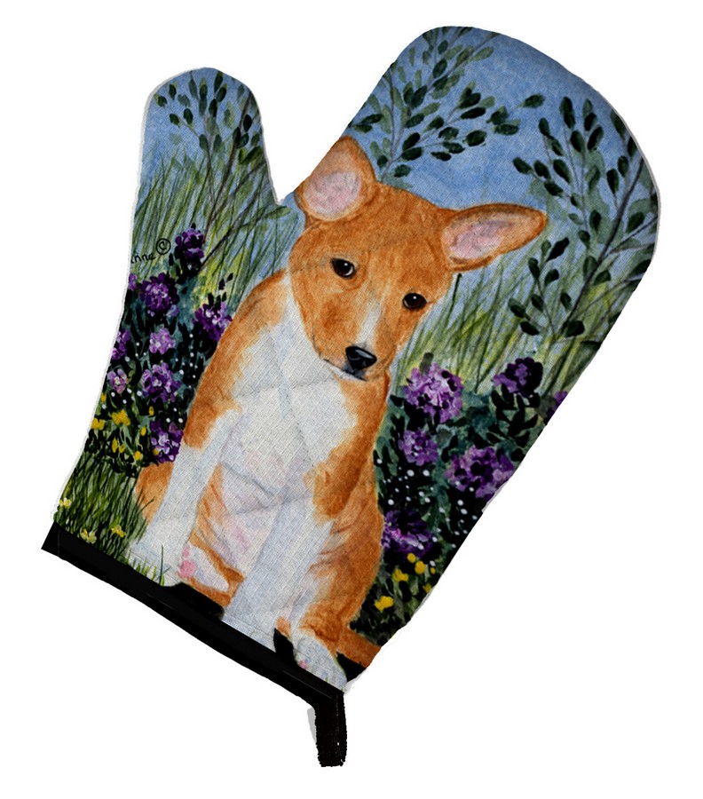 Picture of Carolines Treasures SS8108OVMT Basenji Oven Mitt