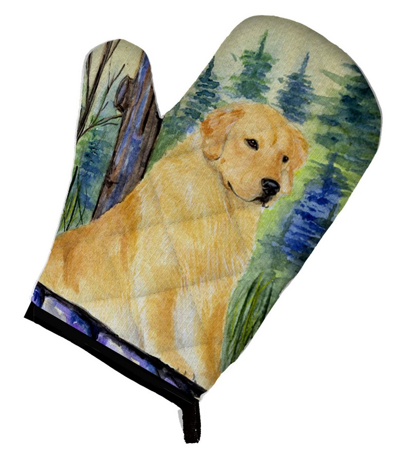 Picture of Carolines Treasures SS8111OVMT Golden Retriever Oven Mitt