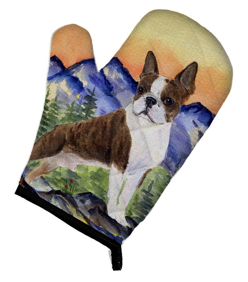 Picture of Carolines Treasures SS8162OVMT Boston Terrier Oven Mitt