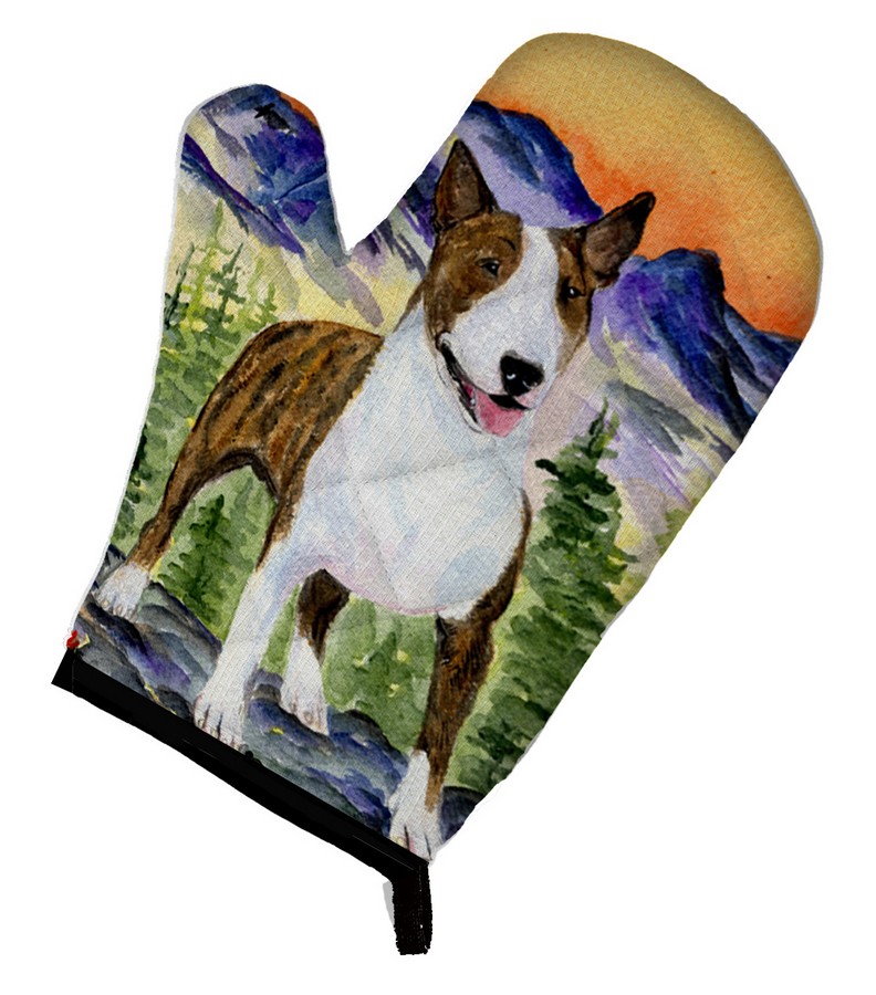 Picture of Carolines Treasures SS8167OVMT Bull Terrier Oven Mitt