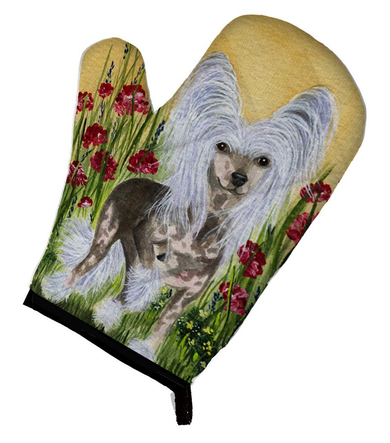 Picture of Carolines Treasures SS8185OVMT Chinese Crested Oven Mitt