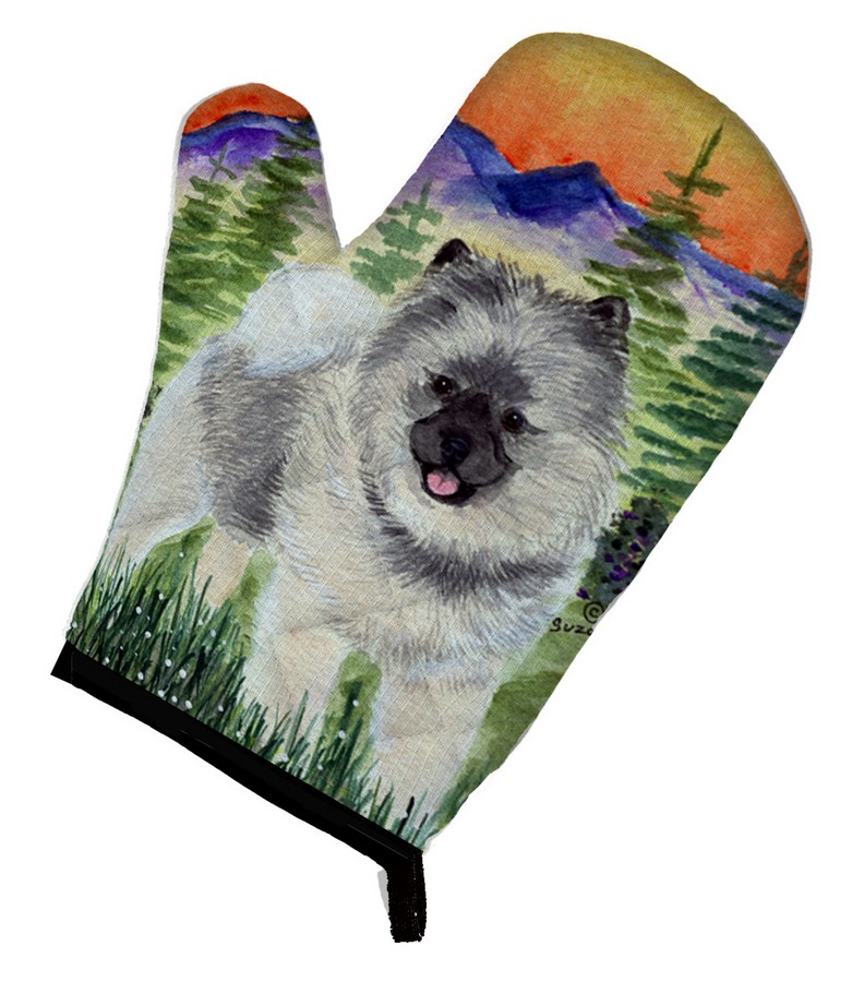 Picture of Carolines Treasures SS8192OVMT Keeshond Oven Mitt